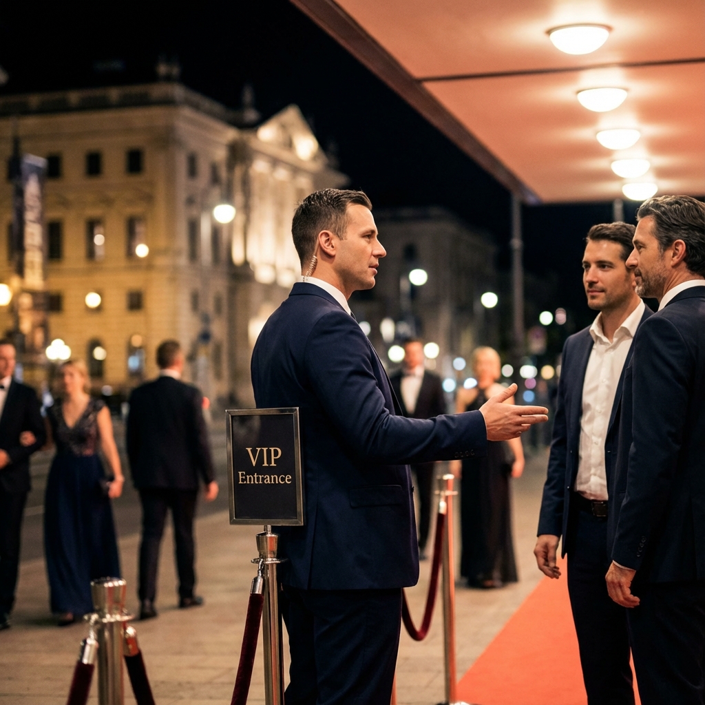 Sécurité événementielle VIP